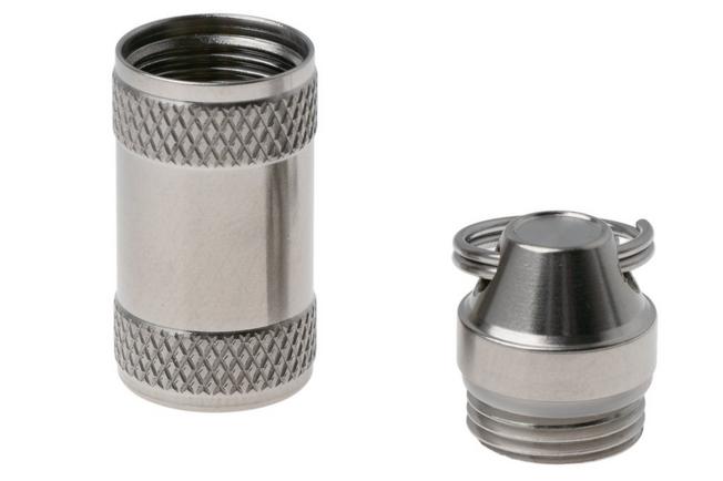 Afbeelding voor Flytanium Tactical Crayon Capsule FLY-1226, Satin Titanium, opbergcapsule