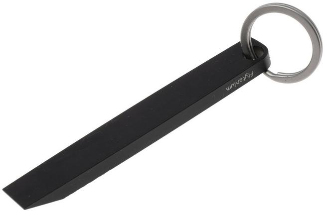 Afbeelding voor Flytanium Flybar Keychain Prybar FLY-1290B, Black Titanium, pry-bar tool