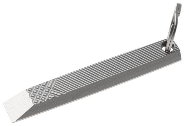 Afbeelding voor Flytanium Flybar Keychain Prybar FLY-1290S, Stonewashed Titanium, pry-bar tool