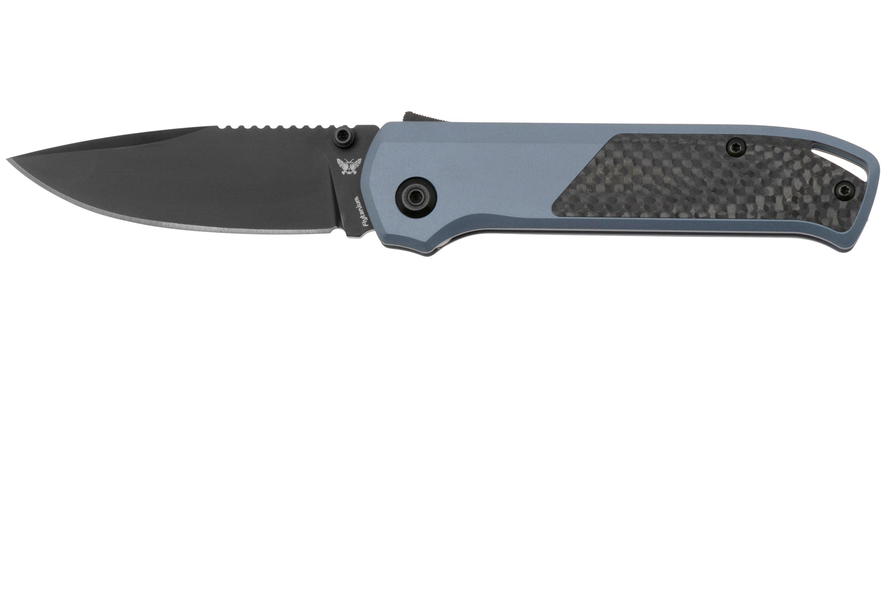 Flytanium Arcade Shark-Lock 1308 Black DLC, Blue Aluminum Carbon