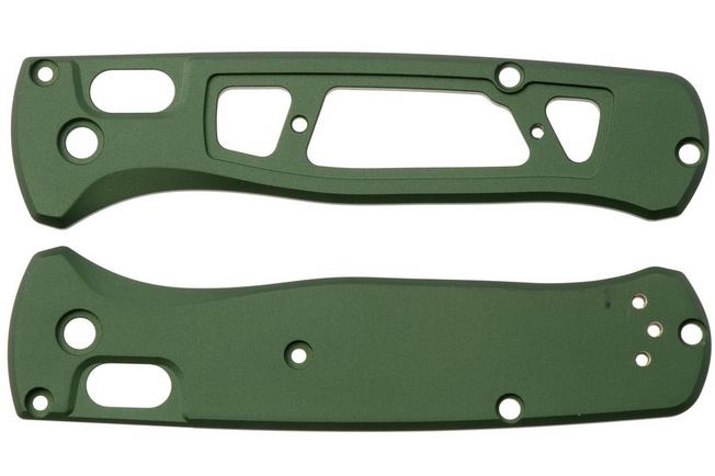 Afbeelding voor Flytanium Benchmade Bugout Modulator Scales FLY-1315FG, Aluminum Olive Drab, handgreepschalen