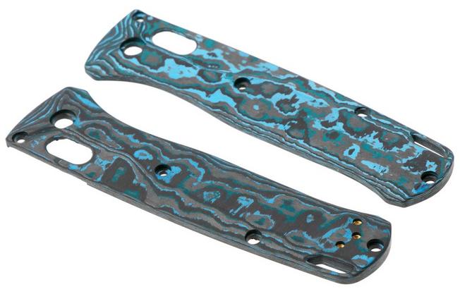 Bild für Flytanium Benchmade Bugout Crossfade Scales FLY-1362AS, Arctic Storm Carbon Fiber, Griffschalen