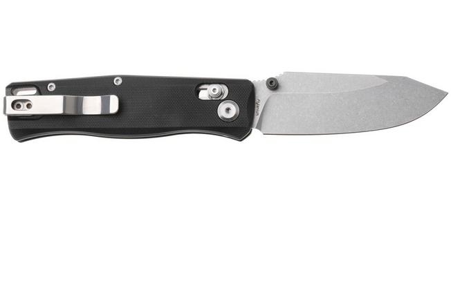 Afbeelding voor Flytanium Beef FLY-1386PBS, Stonewashed 14C28N, Pitch Black G10 zakmes