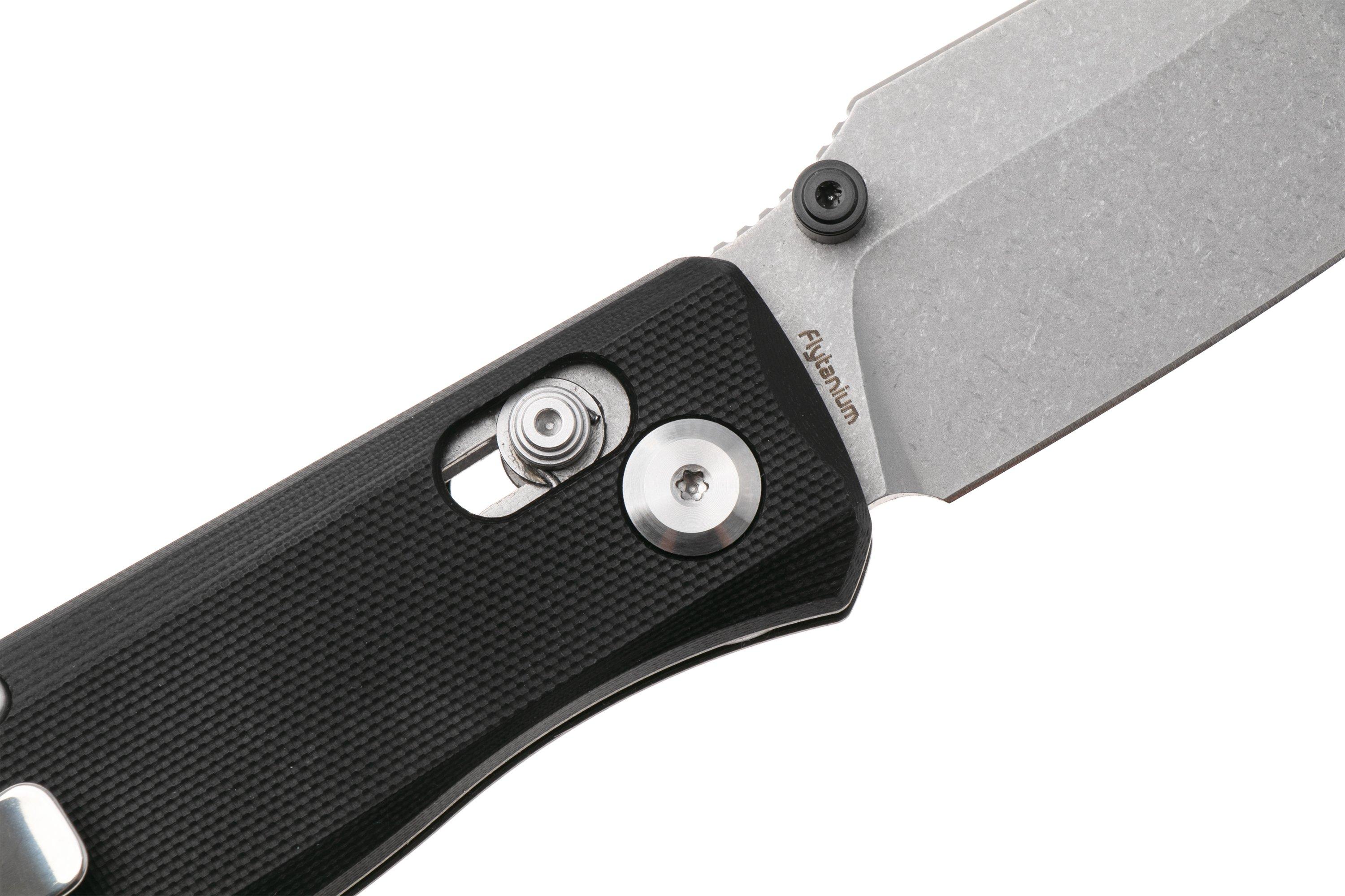 Flytanium Beef FLY-1386PBS, Stonewashed 14C28N, Pitch Black G10 pocket ...