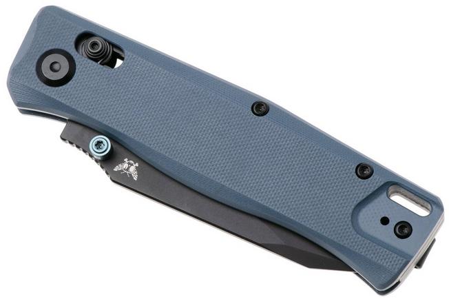 Afbeelding voor Flytanium Beef FLY-1386SBB, Black PVD 14C28N, Slate Blue G10, zakmes