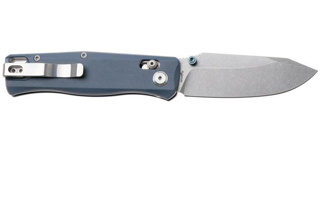 Afbeelding voor Flytanium Beef FLY-1386SBS, Stonewashed 14C28N, Slate Blue G10, zakmes