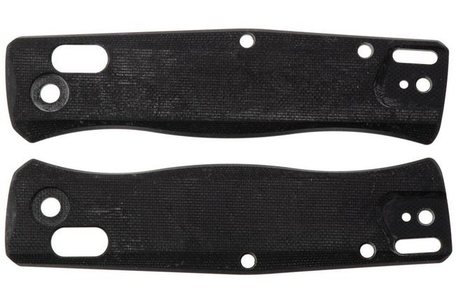 Afbeelding voor Flytanium Beef Scales FLY-1387PB, Pitch Black G10, handgreepschalen