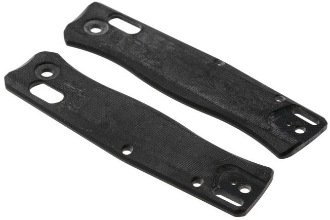 Afbeelding voor Flytanium Beef Scales FLY-1387PB, Pitch Black G10, handgreepschalen