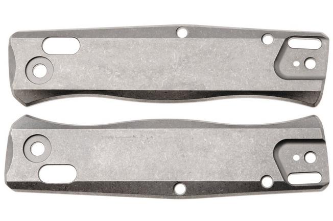 Afbeelding voor Flytanium Beef Handle Set FLY-1388S, Grade 5 Titanium Stonewash, handgreepschalen