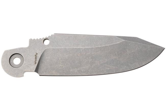 Afbeelding voor Flytanium Beef Stonewashed CPM S90V Replacement Blade, FLY-1389S, lemmet