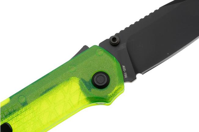 Afbeelding voor Flytanium Arcade Lite FLY-1395GB, DLC AUS-10A, Green Polycarbonate, zakmes