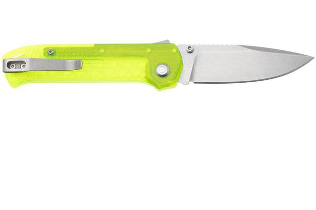 Afbeelding voor Flytanium Arcade Lite FLY-1395GS, Stonewashed AUS-10A, Green Polycarbonate, zakmes