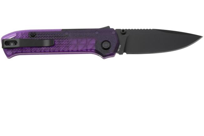 Afbeelding voor Flytanium Arcade Lite FLY-1395PB, DLC AUS-10A, Purple Polycarbonate, zakmes