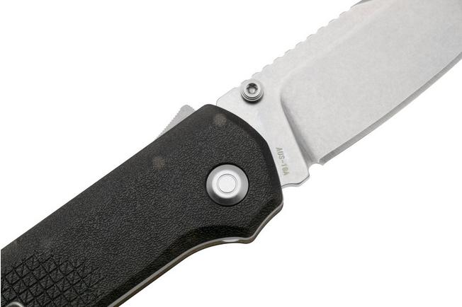 Afbeelding voor Flytanium Arcade Lite FLY-1395SS, Stonewashed AUS-10A, Black Polycarbonate, zakmes