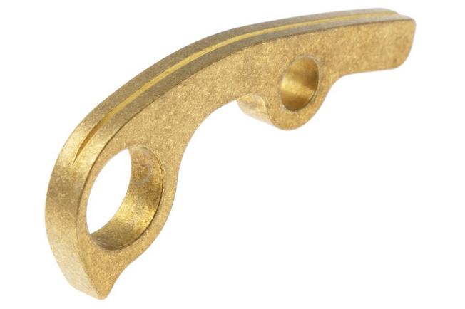 Afbeelding voor Flytanium Spyderco Para 3 Classic Backspacer FLY1401 Brass, backspacer