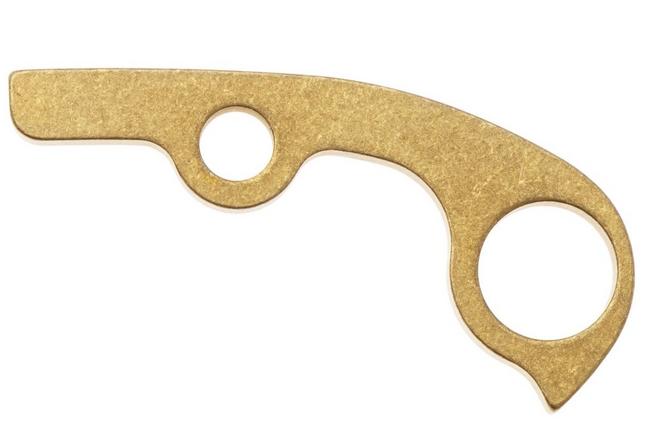 Afbeelding voor Flytanium Spyderco Para 3 Classic Backspacer FLY1401 Brass, backspacer