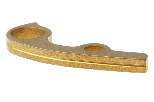 Afbeelding voor Flytanium Spyderco Para 3 Classic Backspacer FLY1401 Brass, backspacer