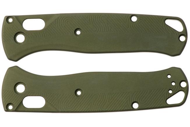 Afbeelding voor Flytanium Benchmade Bugout Loop Scales FLY-1404OD, Olive Drab Aluminum, handgreepschalen