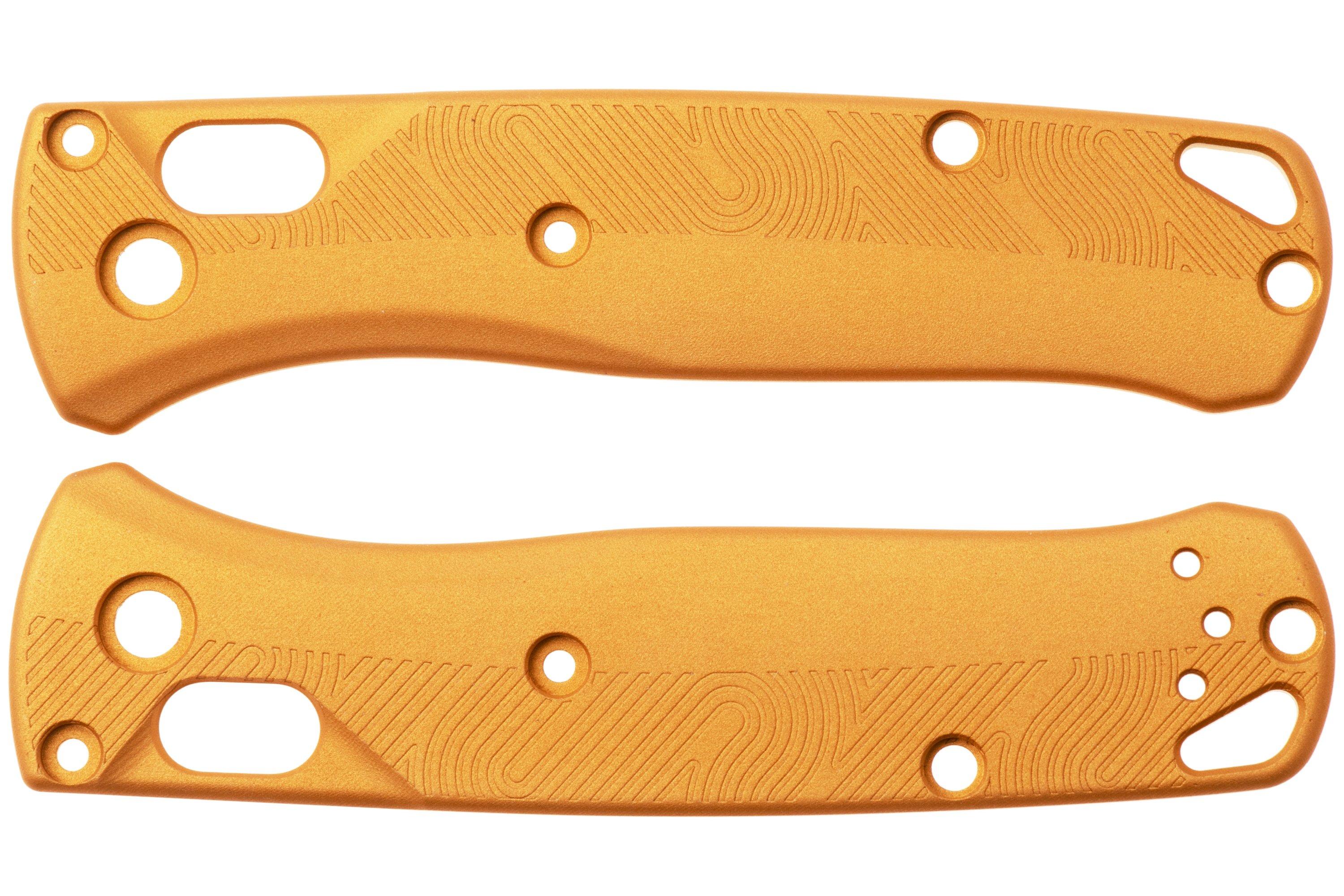 Flytanium Benchmade Mini Bugout Loop Scales FLY-1405GN, Gold Nugget ...