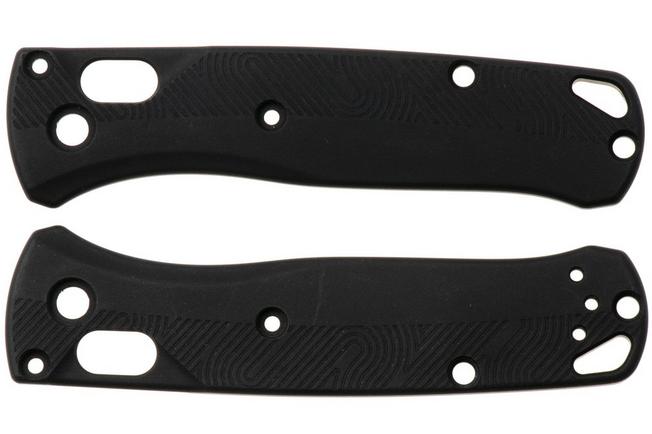 Afbeelding voor Flytanium Benchmade Mini Bugout Loop Scales FLY-1405VB, Void Black Aluminum, handgreepschalen