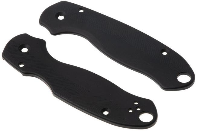 Afbeelding voor Flytanium Spyderco Para 3 Loop Scales FLY-1407VB, Void Black Aluminum, handgreepschalen