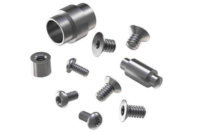 Afbeelding voor Flytanium Spyderco Para 3 Hardware Kit FLY-1438S, Satin 416 Stainless Steel, hardware set