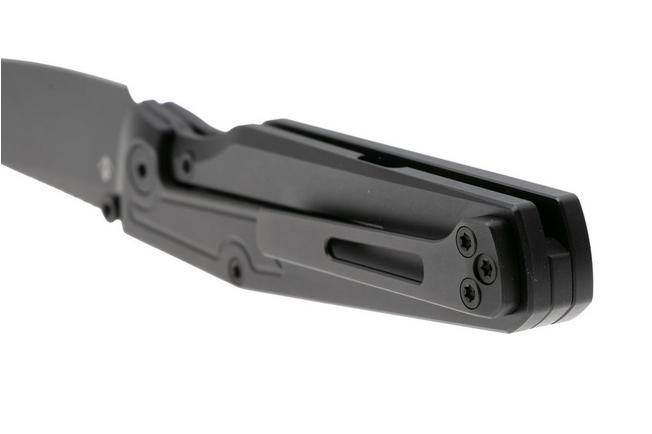 Afbeelding voor Flytanium Concourse 1446 Black 14C28N, Black Titanium zakmes, Demeter Designworks design