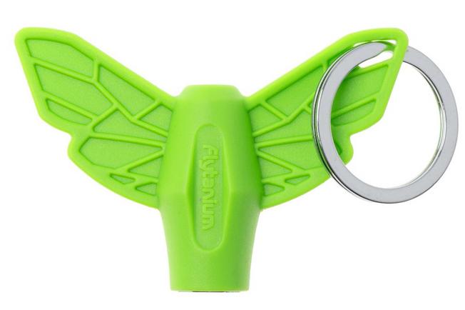 Bild für Flytanium Flydriver FLY-1461G, Keychain Bit Driver, Green, Schlüsselanhänger-Tool