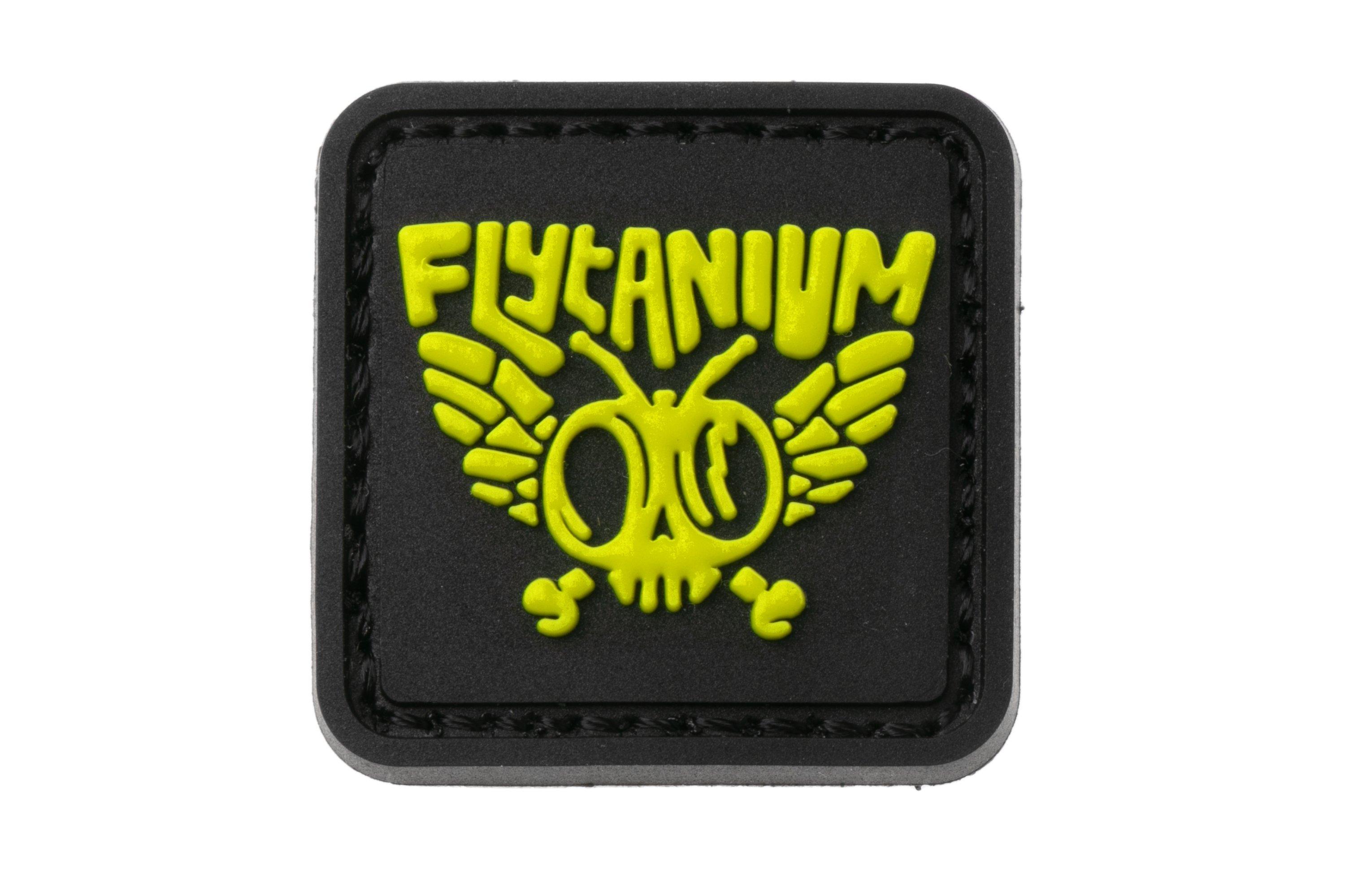 Flytanium Squiggly Stacked Fly Ranger Eye PVC Patch, FLY-1475, patch ...
