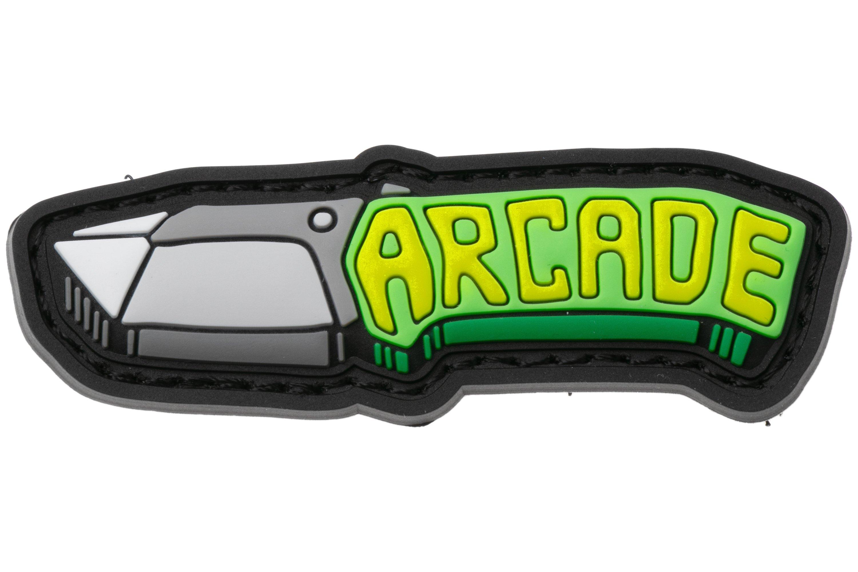 Flytanium Arcade Chibi Knife PVC Patch, FLY-1477, patch ...