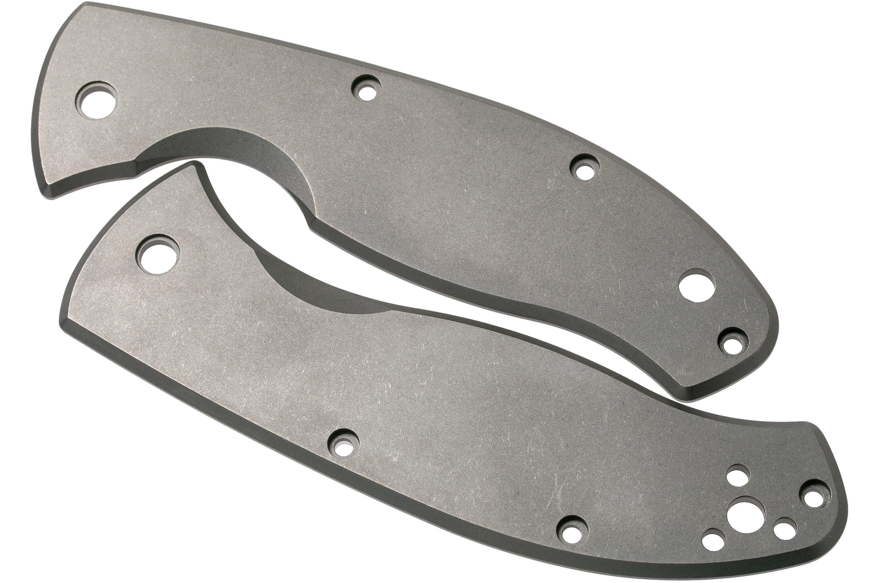 Flytanium Titanium Scales for Spyderco Tenacious FLY0285 Scales Only 