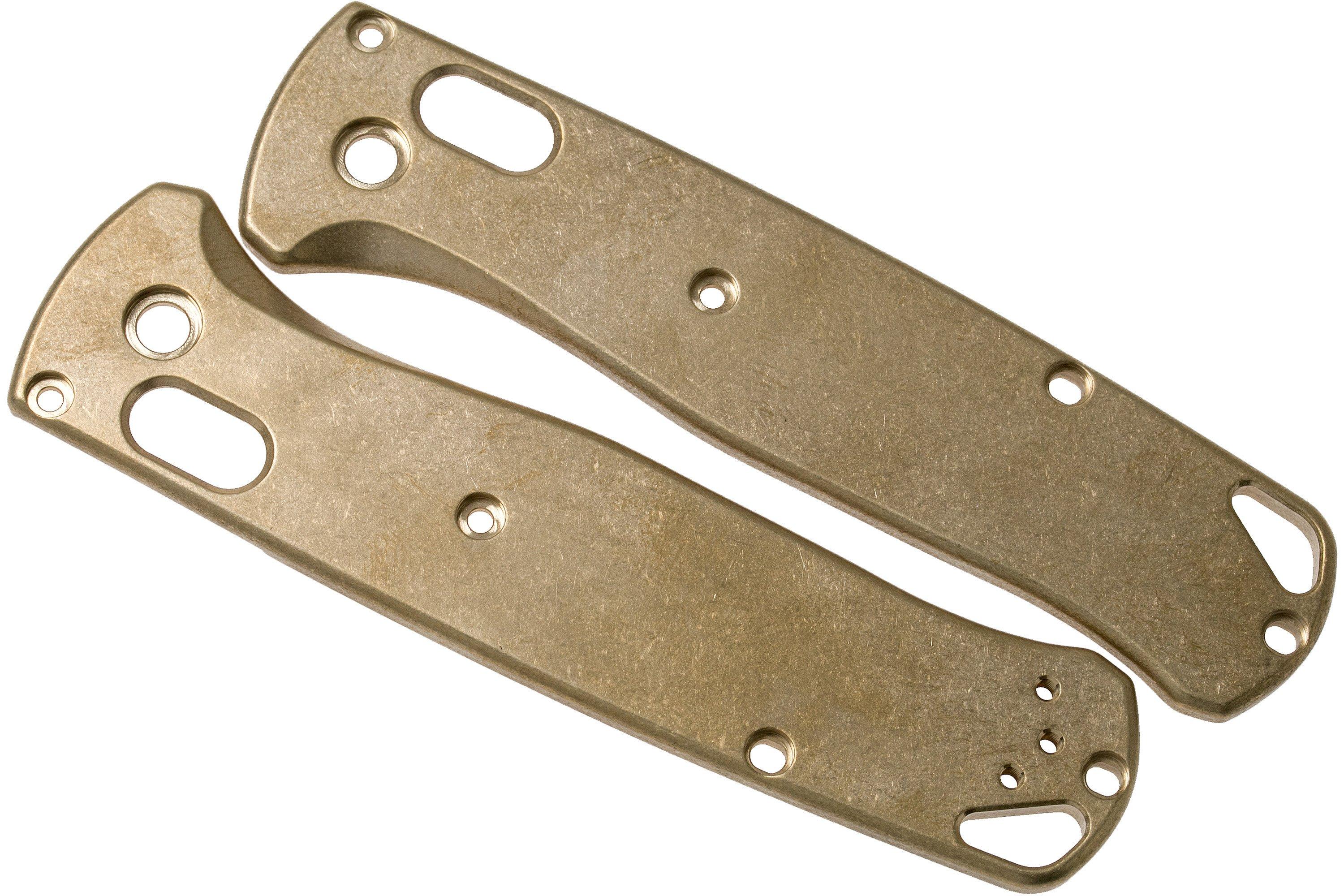 Flytanium Benchmade Bugout Scales, brass Advantageously shopping at