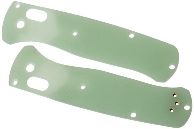Image for Flytanium Benchmade Bugout Scales, jade G10
