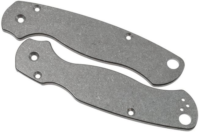 Flytanium Spyderco Paramilitary 2 scales, titanium