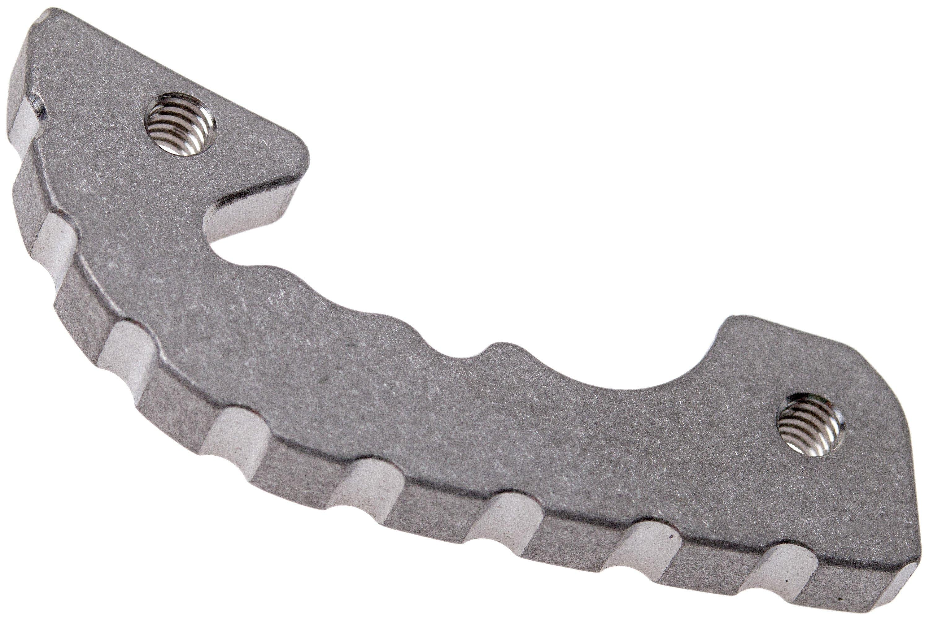 Flytanium Spyderco Shaman Backspacer, Titanium Advantageously