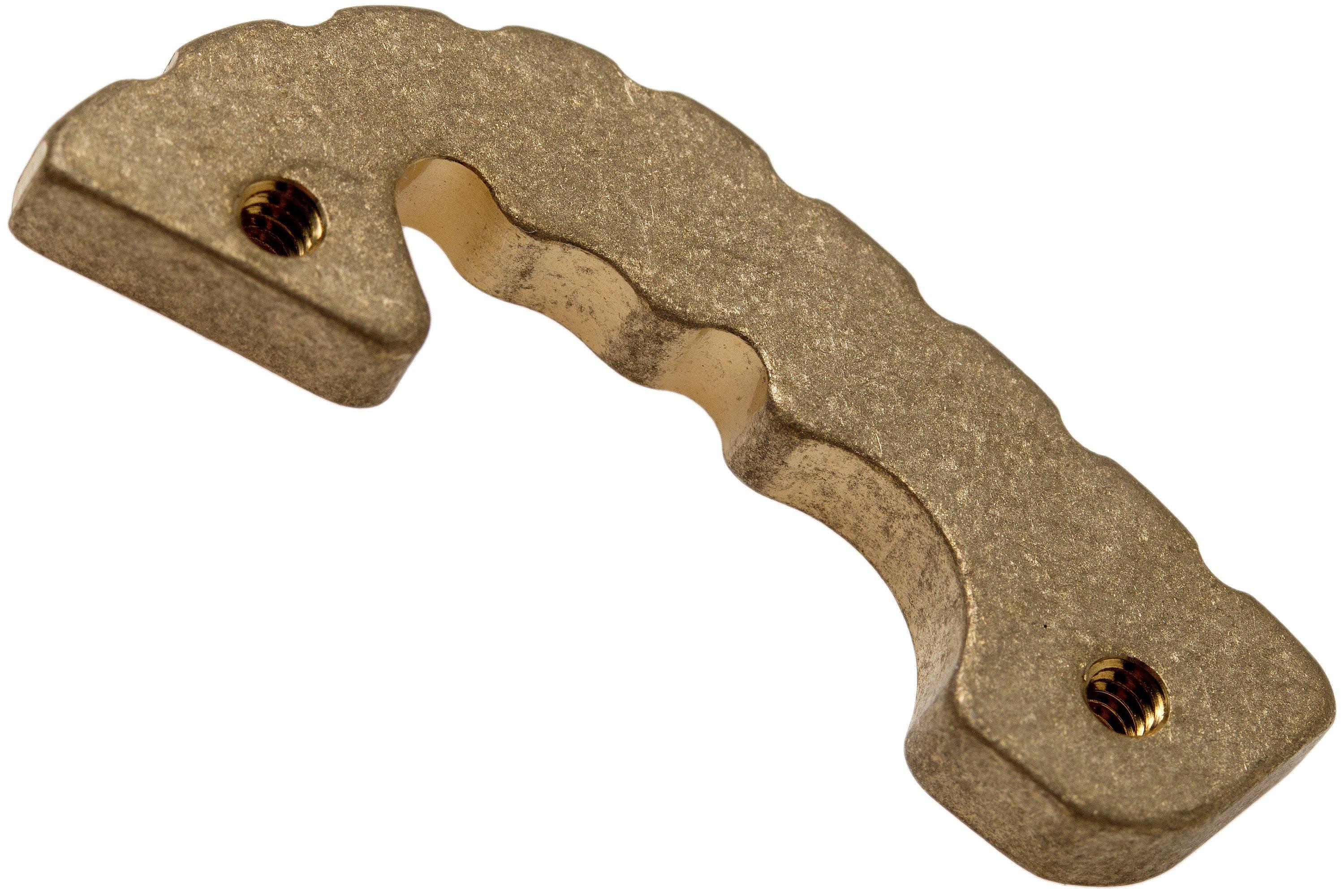 Flytanium Spyderco Shaman Backspacer, Brass Advantageously shopping