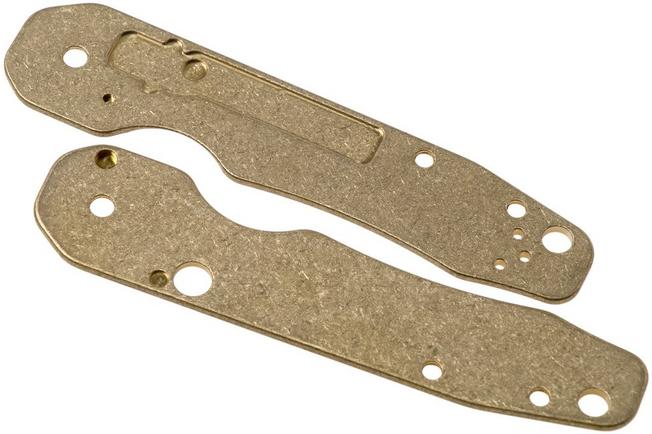 Imagen para Flytanium Spyderco Smock Scales, Brass