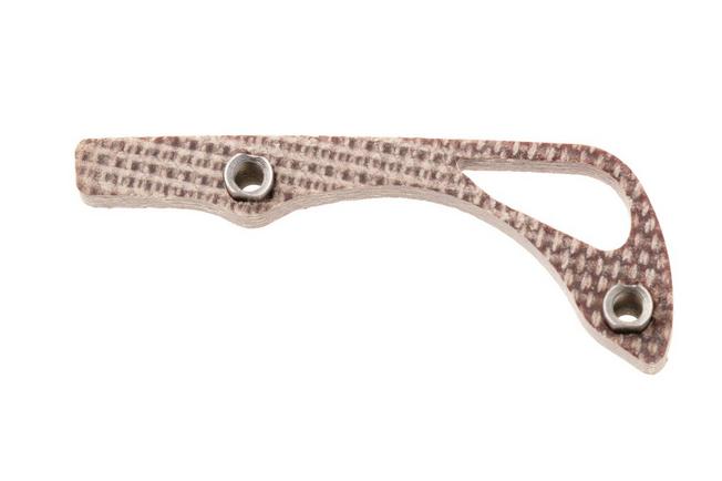 Image pour Flytanium Benchmade Mini Bugout Backspacer, Natural Canvas Micarta