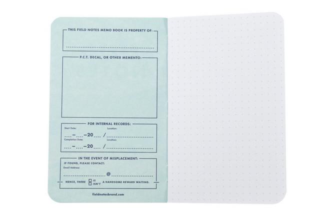 Afbeelding voor Field Notes Explore America FN-50B Dot-Graph 3-Pack B Appalachian Continental Divide Pacific Crest, notitieboekjes