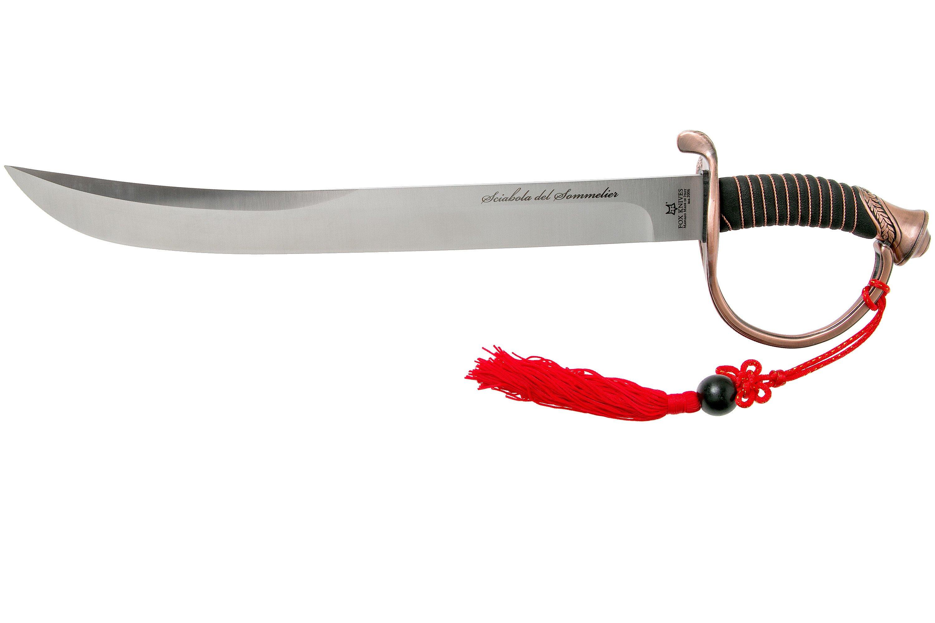 Fox Champagnersäbel bronze/silber | Günstiger shoppen bei knivesandtools.at