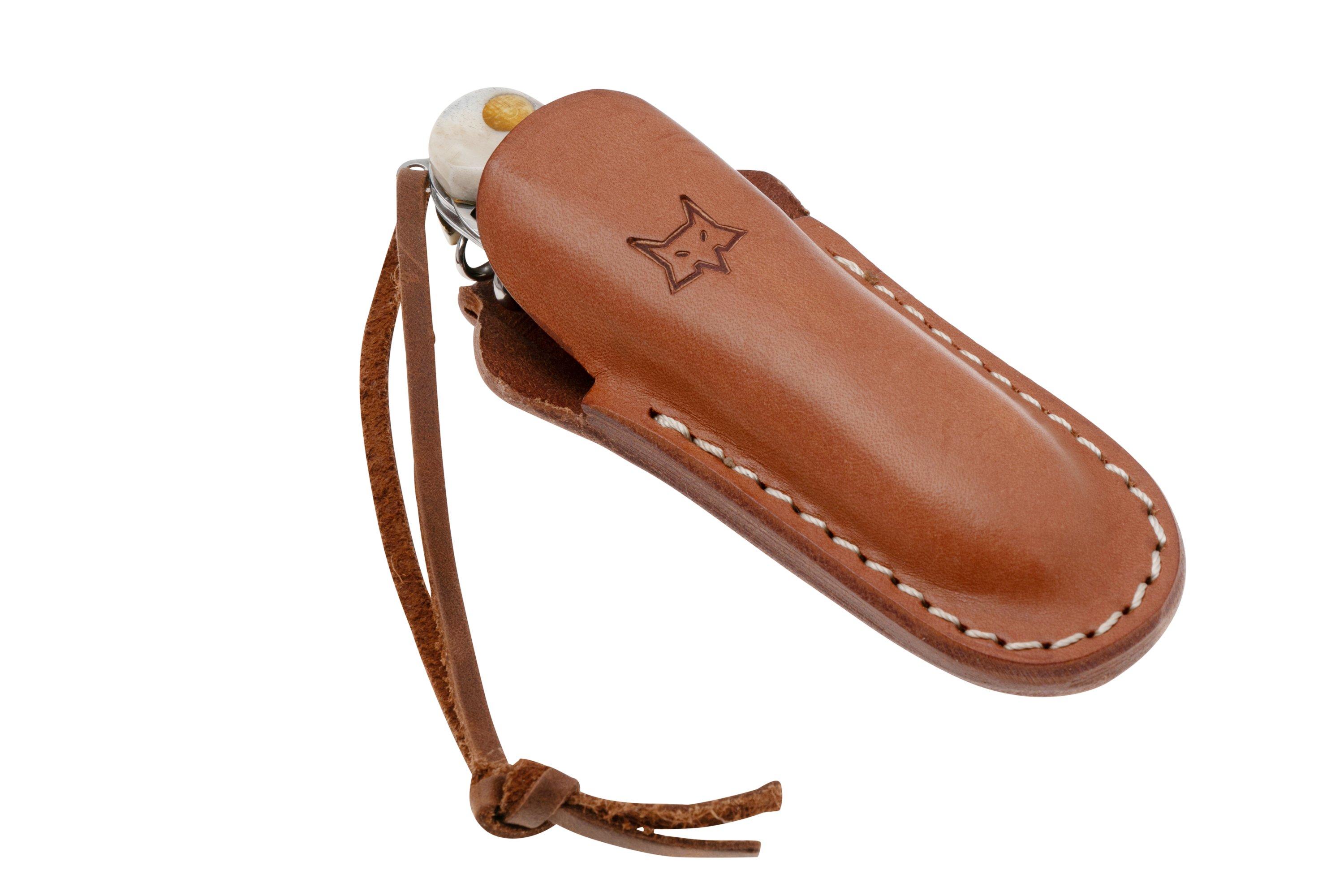 Fox Knives Venatores 226-7-CE, M390 Deer Horn 7 Tools, Swiss