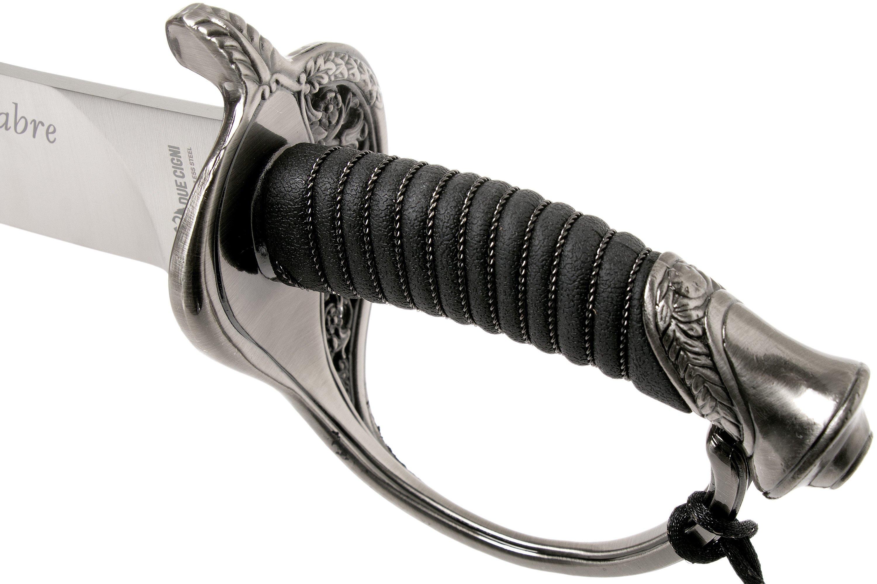 DUE CIGNI Coltello Da Chef 20 Cm – Serie 1896 – Lama Acciaio INOX 4116 E Manico In Legno Di Noce – 2C1009NO