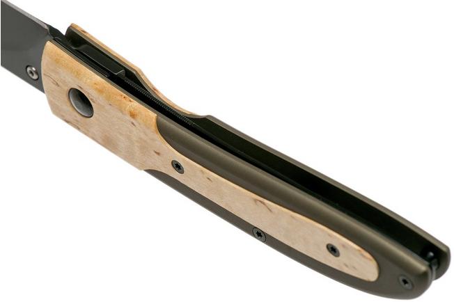 Image for Fox Aria 487BT Aluminium & Curly birch pocket knife