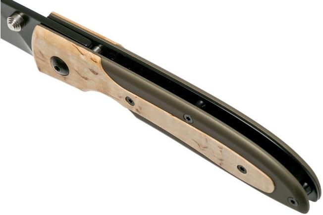 Image for Fox Aria 487BT Aluminium & Curly birch pocket knife