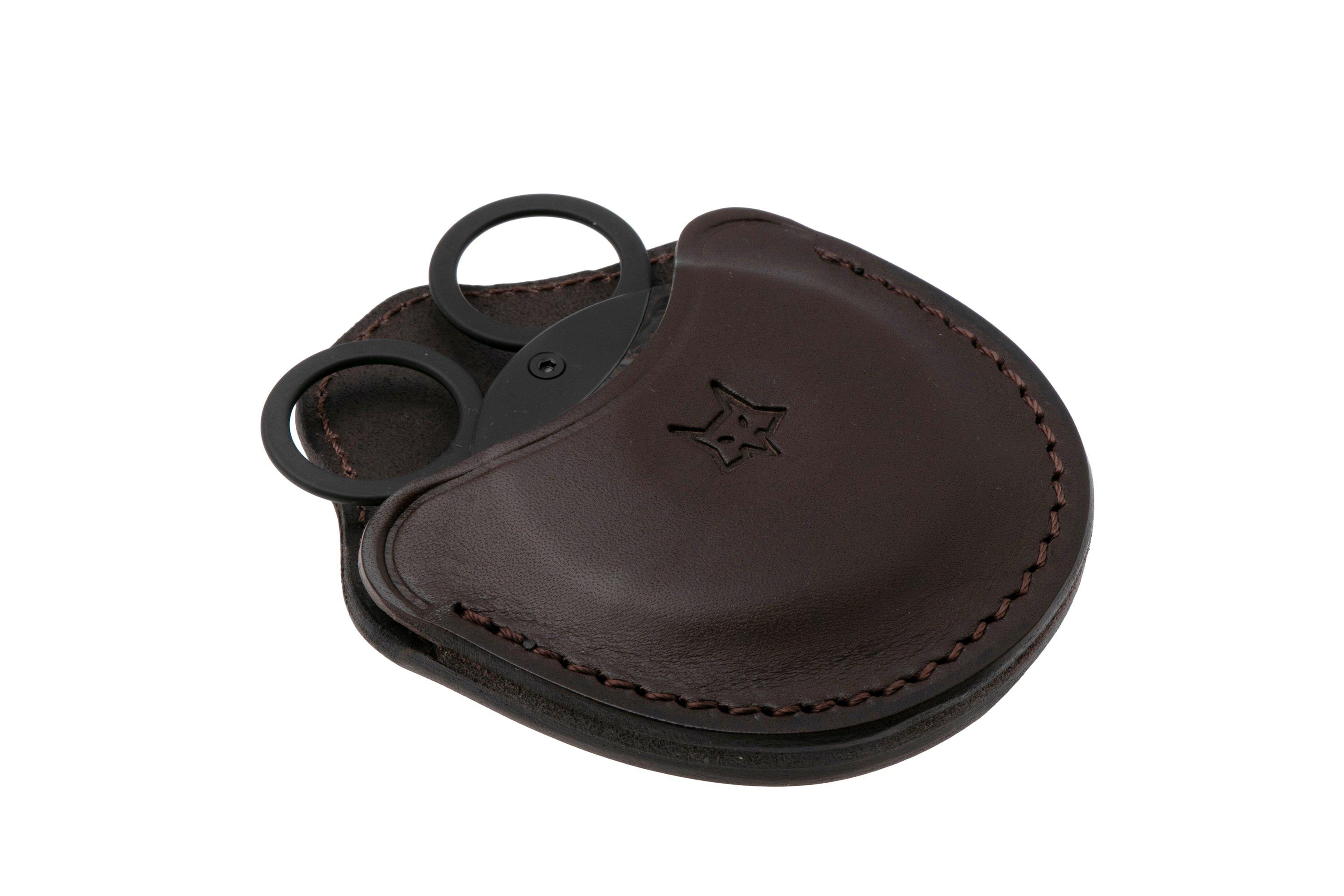 Fox Circle Cigar Cutter 744-CFD, PVD Sandvik 12C27, Dark Matter ...