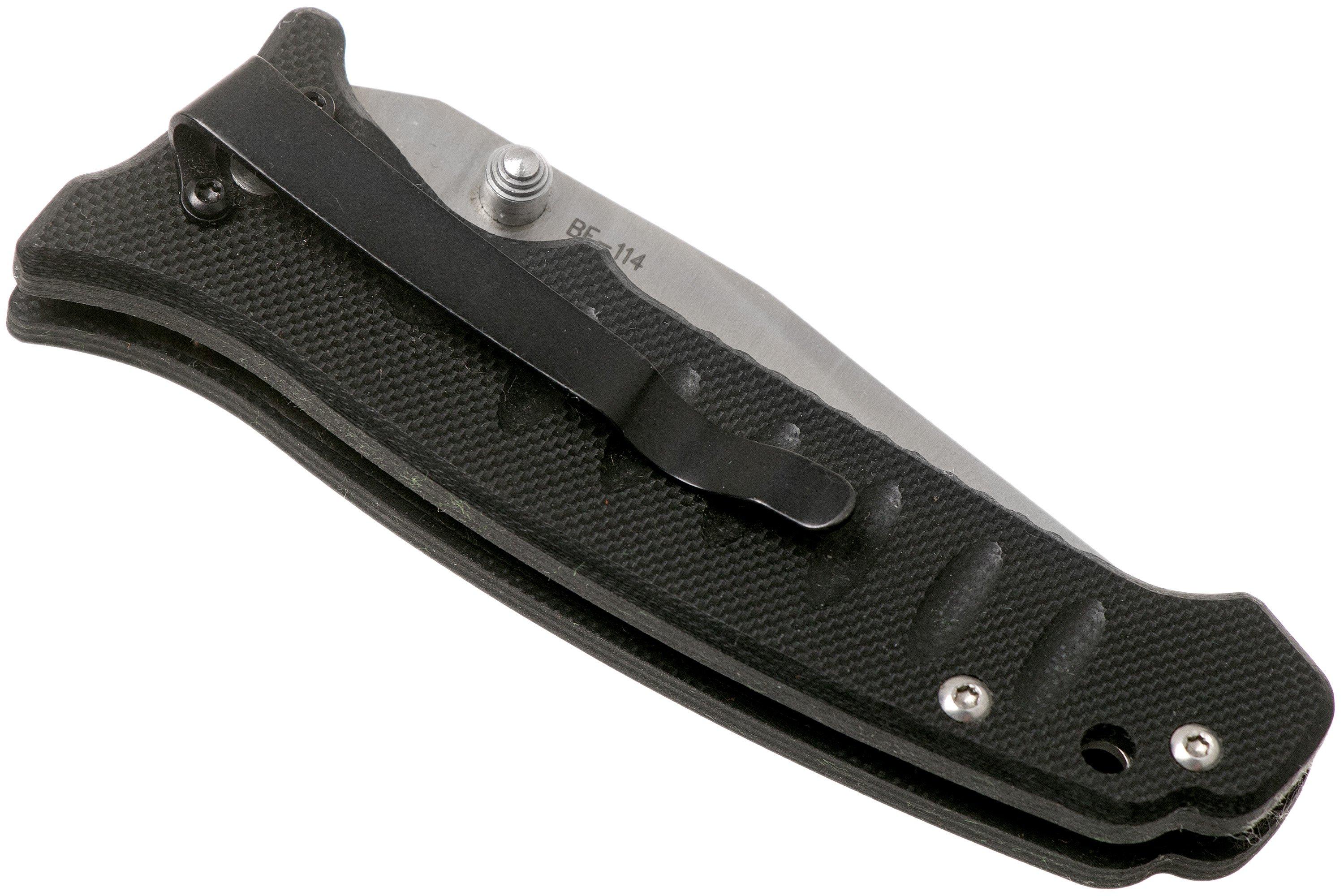 Fox Knives Tactical BF-114 Black Fox pocket knife | Advantageously ...