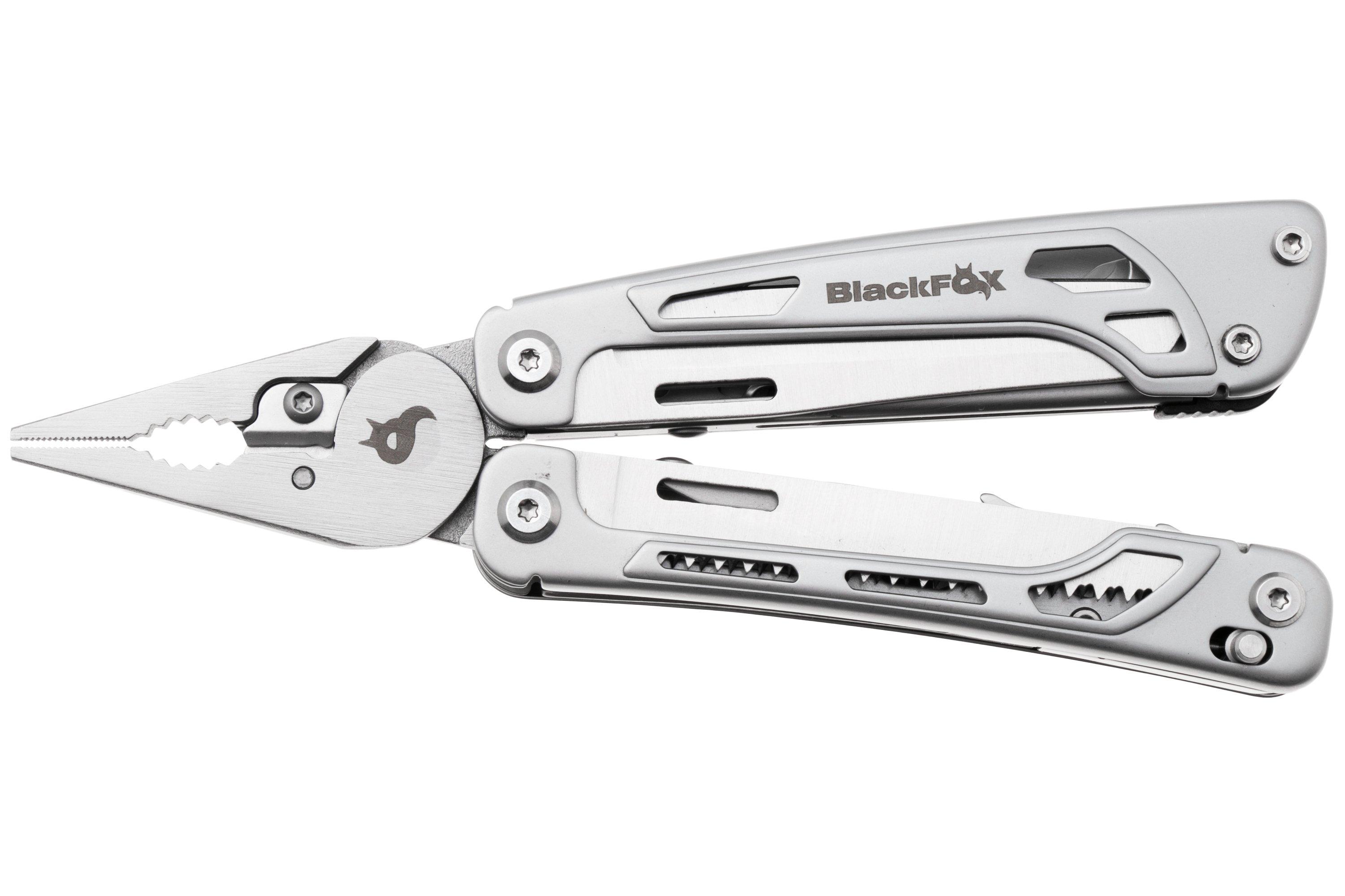 Black Fox Fortitude BF-206 Satin AISI 440 multi-tool