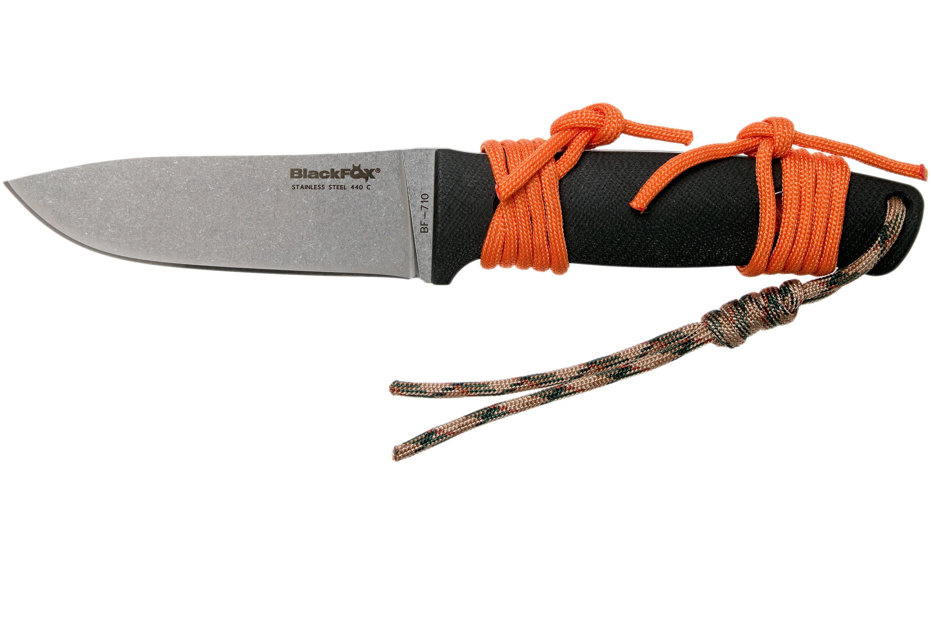 Fox Knives Vesuvius Black Fox BF-710, Alfredo Doricchi design | Fare