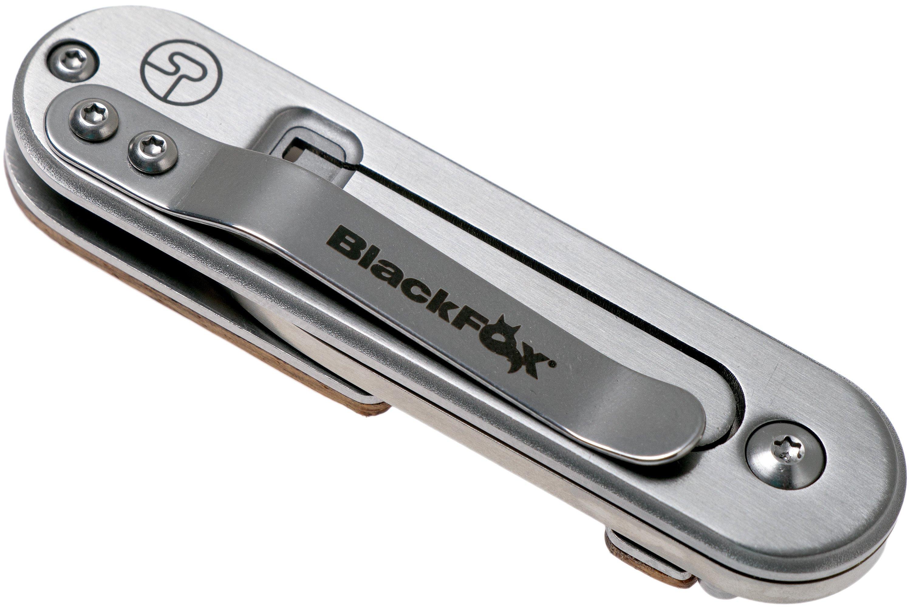 Fox Bean Gen 2 Zebra BF719ZW Black Fox pocket knife, Serge Panchenko