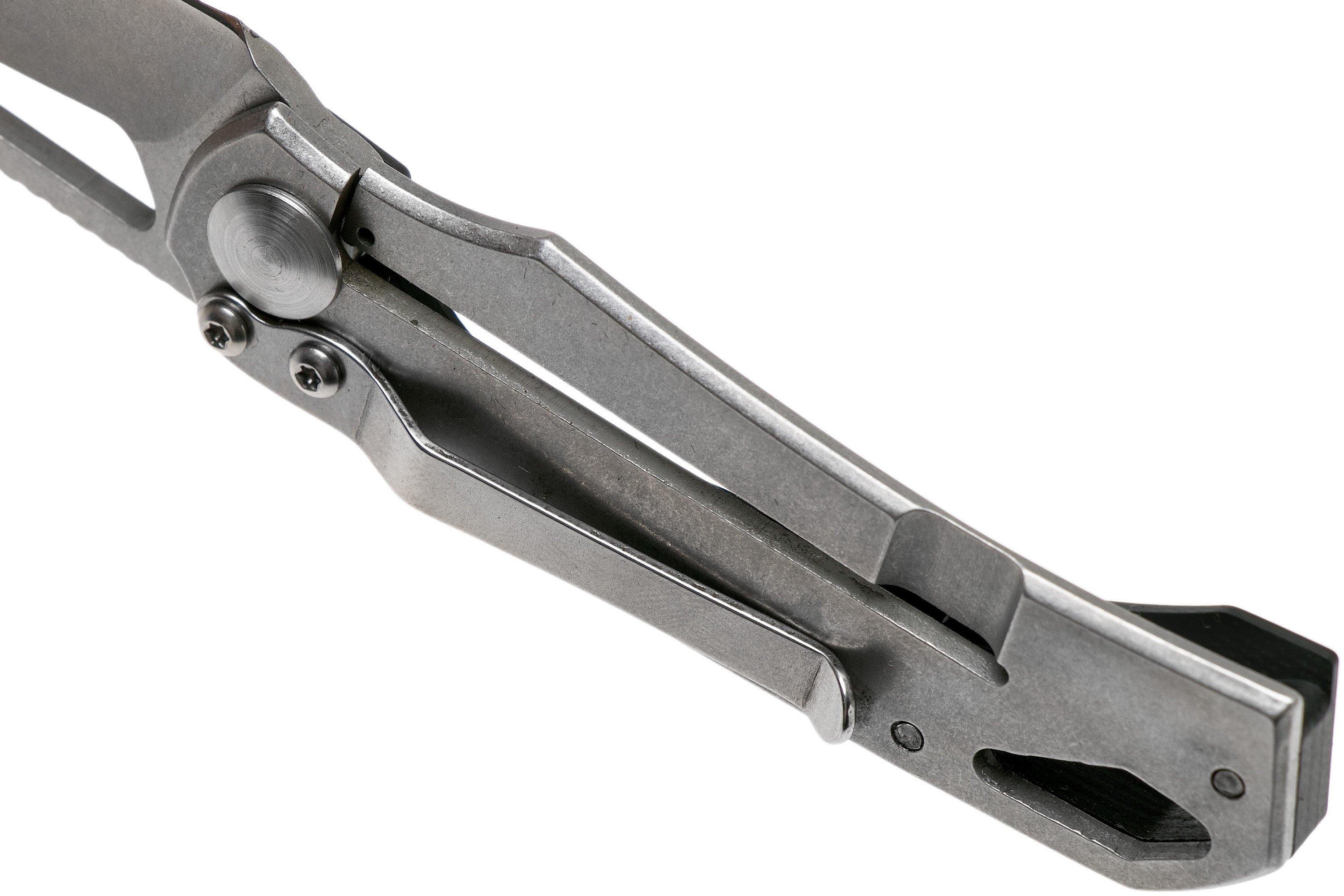 Fox Knives Racli BF-744 Black Fox, Black G10 pocket knife